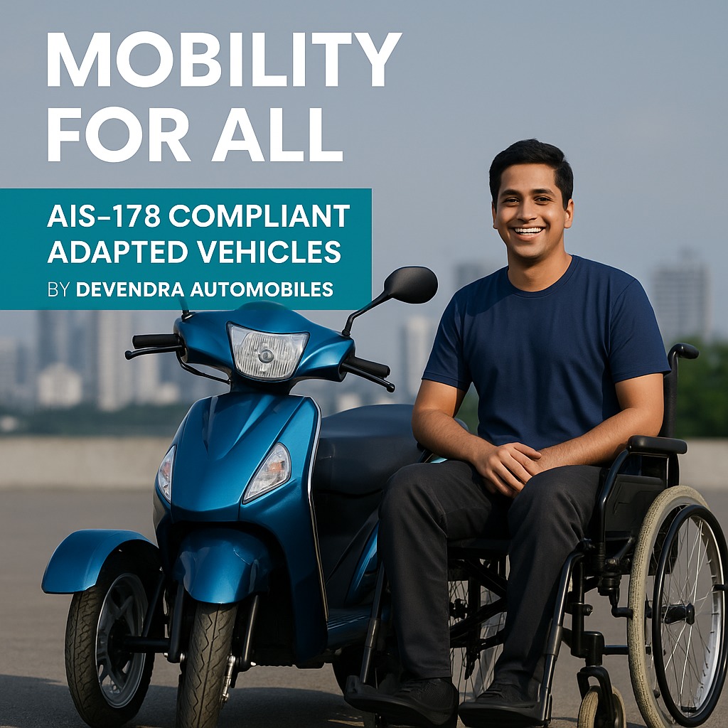 AIS-178 Provisions for Adapted Vehicles of Categories L1, L2, L5M and Tricycles(3)